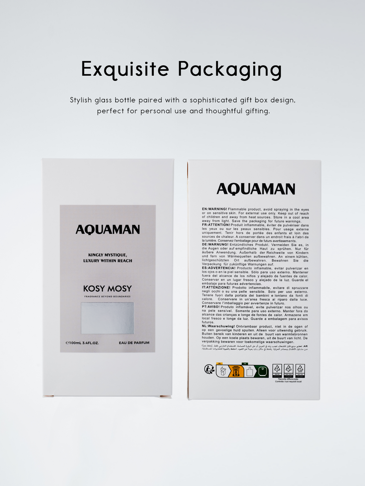 AQUAMAN 100ML EAU DE PARFUM FOR MEN