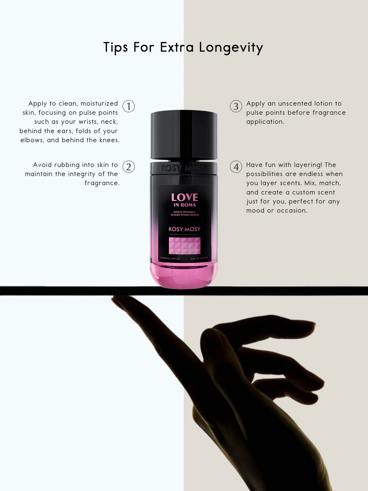 LOVE IN ROMA 100ML EAU DE PARFUM FOR WOMEN