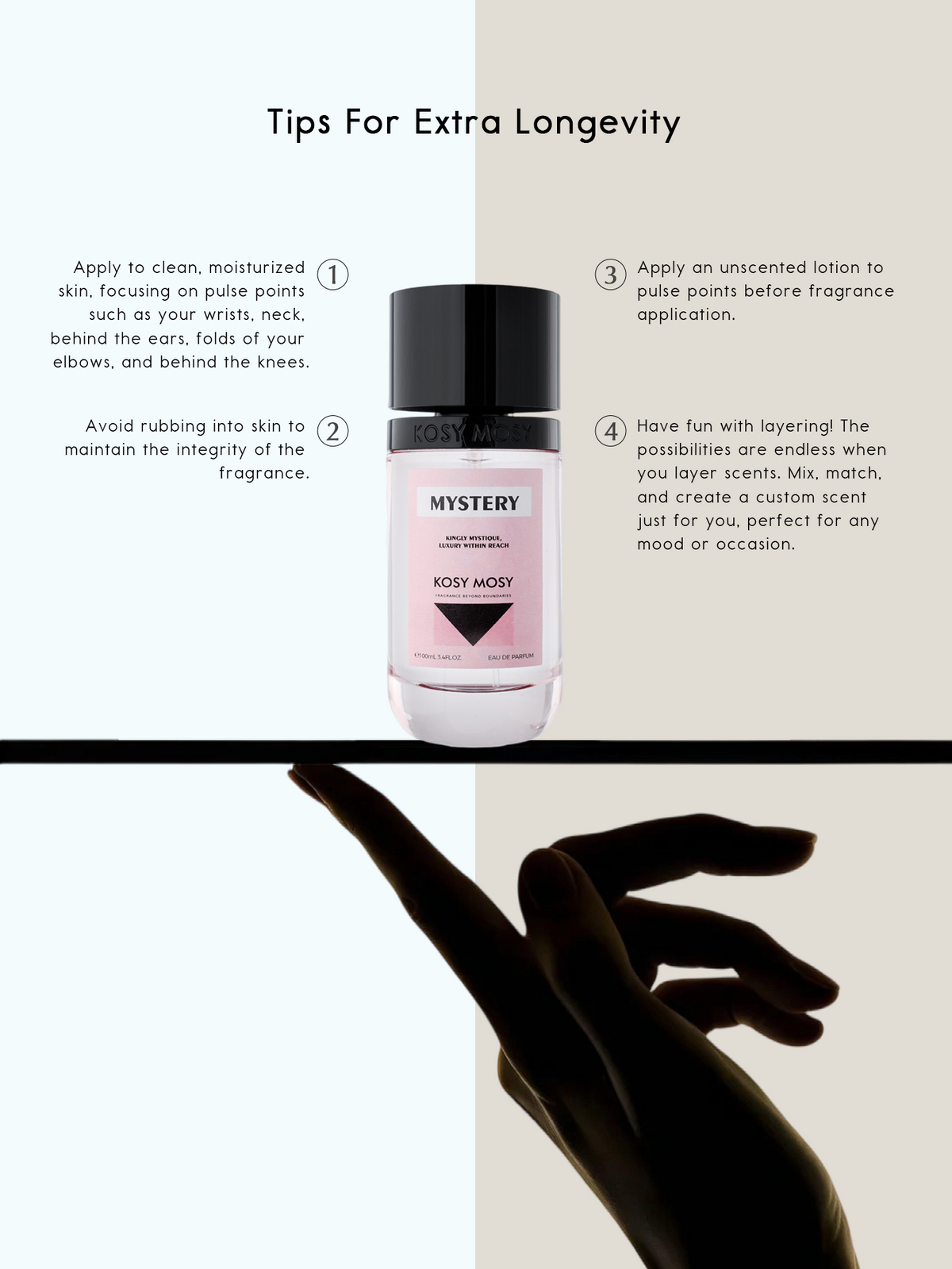 MYSTERY 100ML EAU DE PARFUM FOR WOMEN