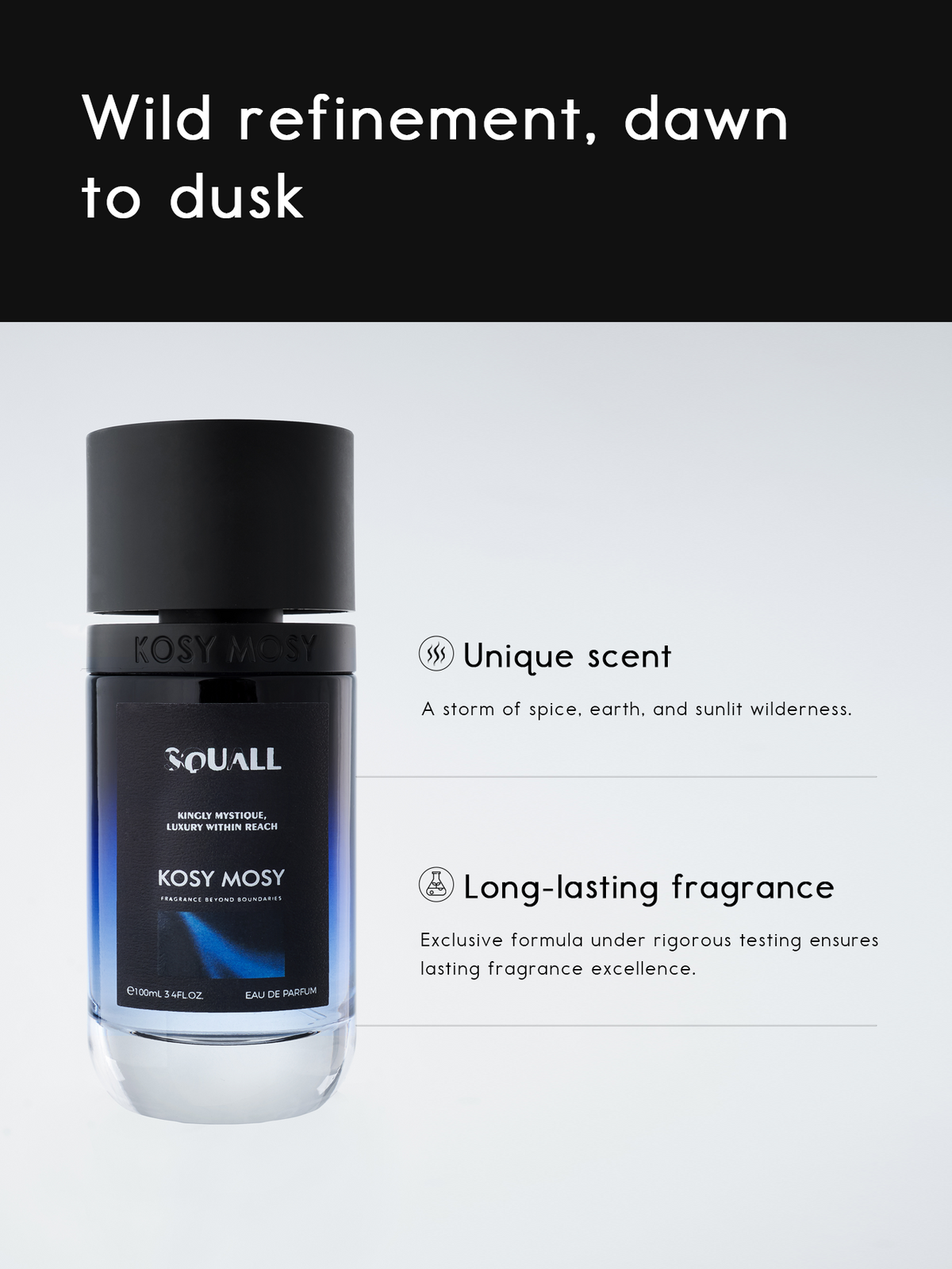 SQUALL 100ML EAU DE PARFUM FOR MEN
