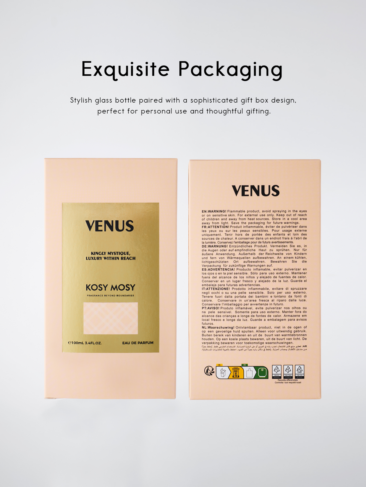 VENUS 100ML EAU DE PARFUM FOR WOMEN