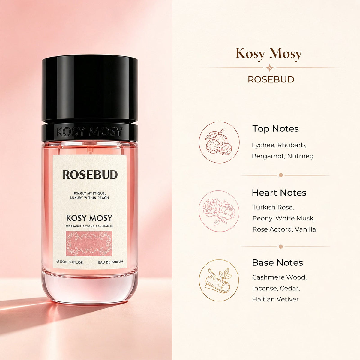 KOSY MOSY ROSEBUD Eau de Parfum 100 ml — gallery 3