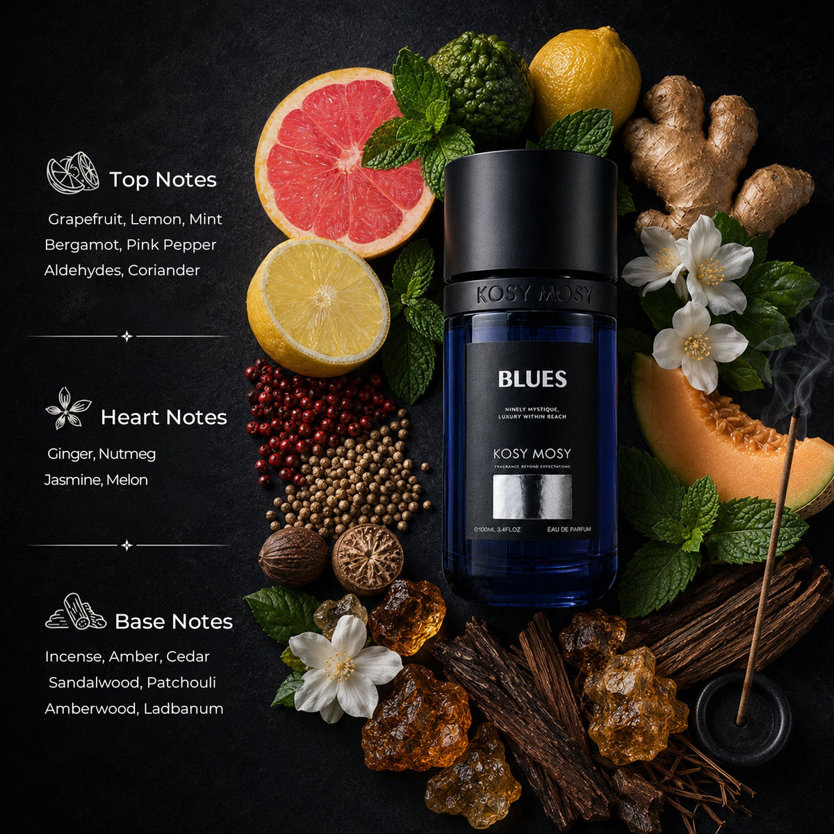 KOSY MOSY BLUES Eau de Parfum 100 ml — gallery 2