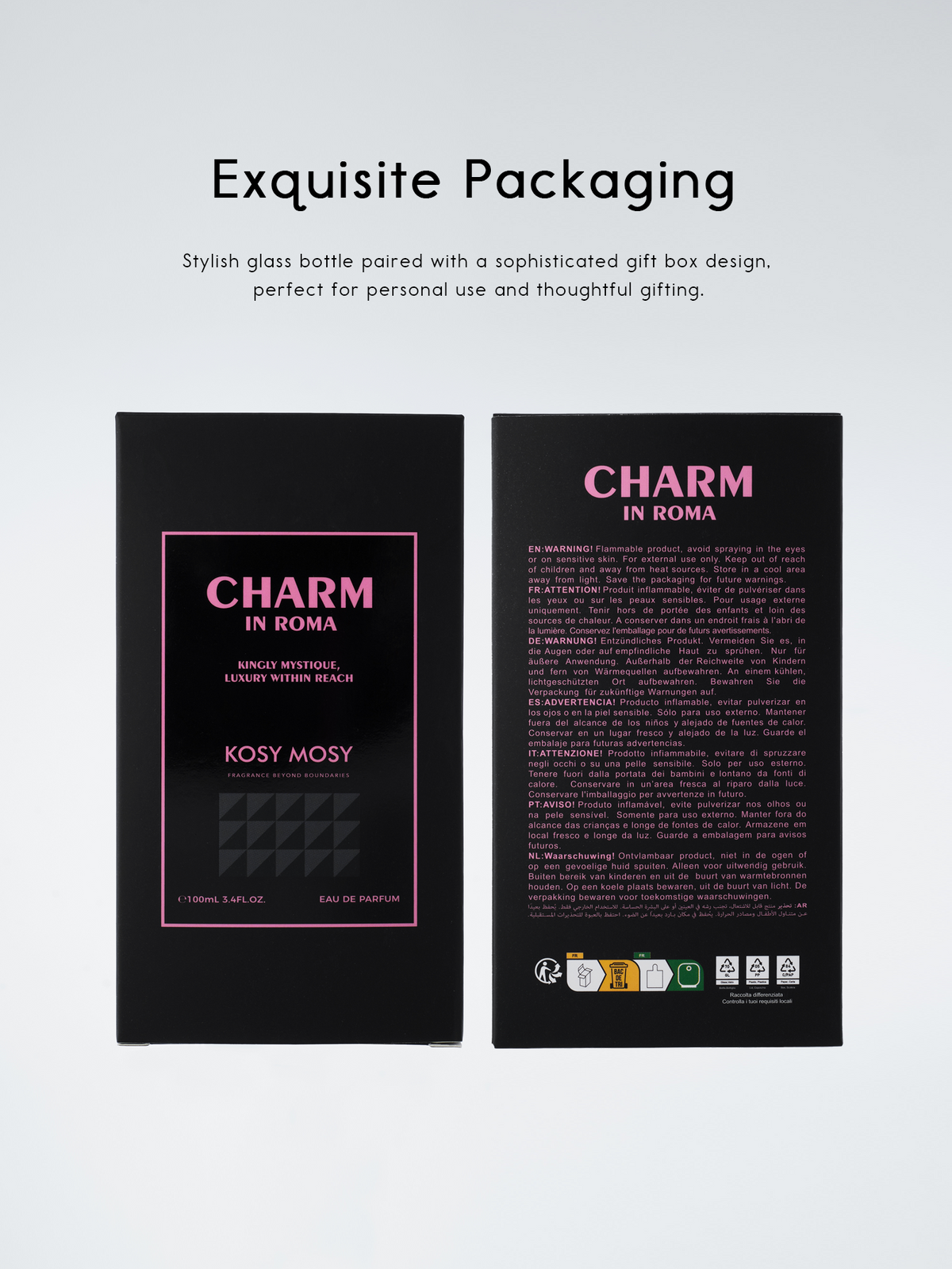 CHARM IN ROMA 100ML EAU DE PARFUM FOR MEN
