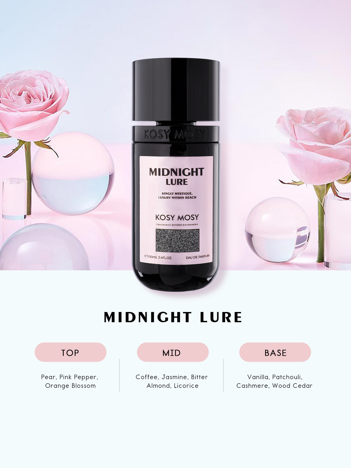 MIDNIGHT LURE 100ML EAU DE PARFUM FOR WOMEN