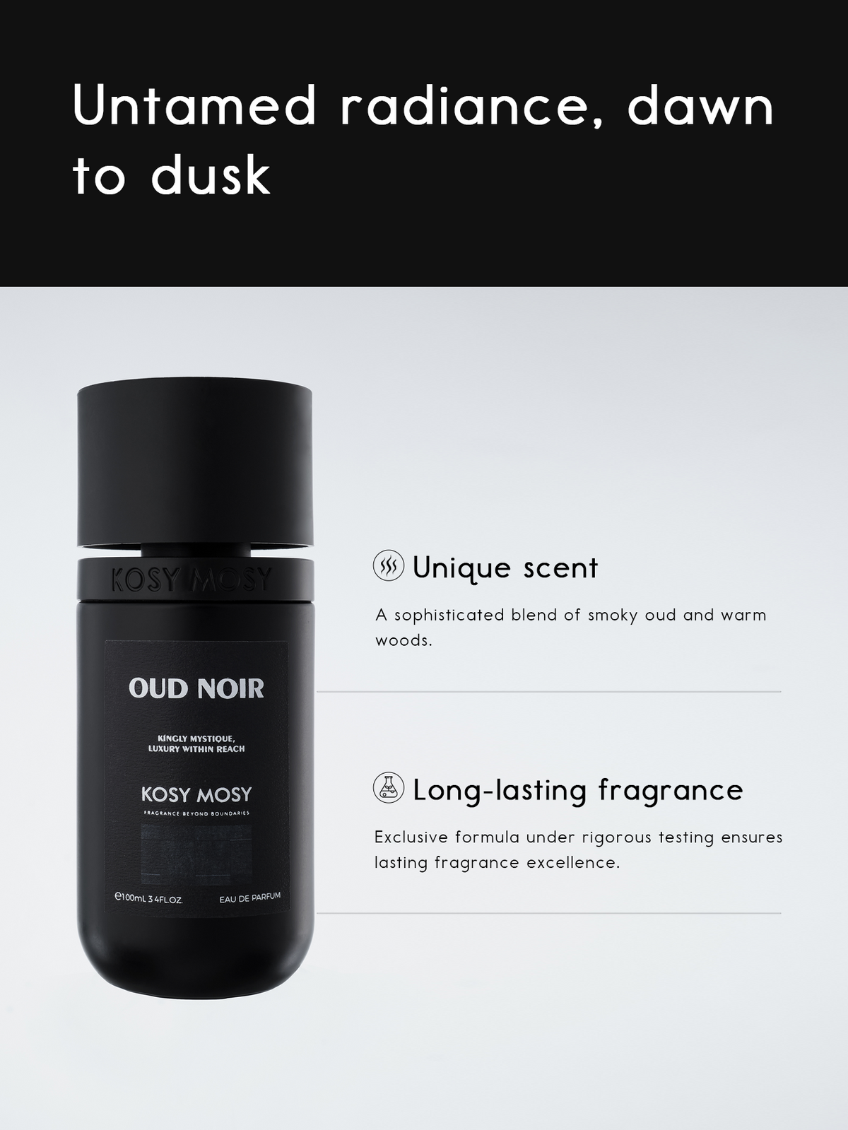OUD NOIR 100ML EAU DE PARFUM FOR MEN