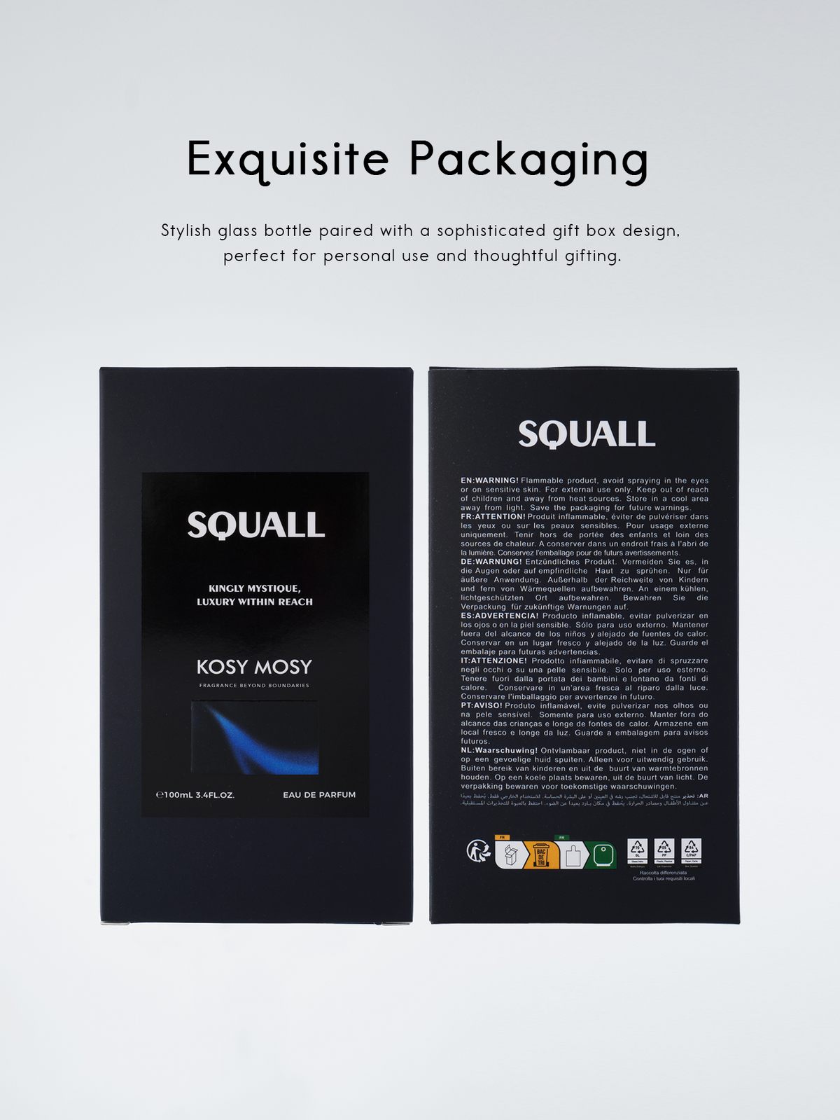 SQUALL 100ML EAU DE PARFUM FOR MEN