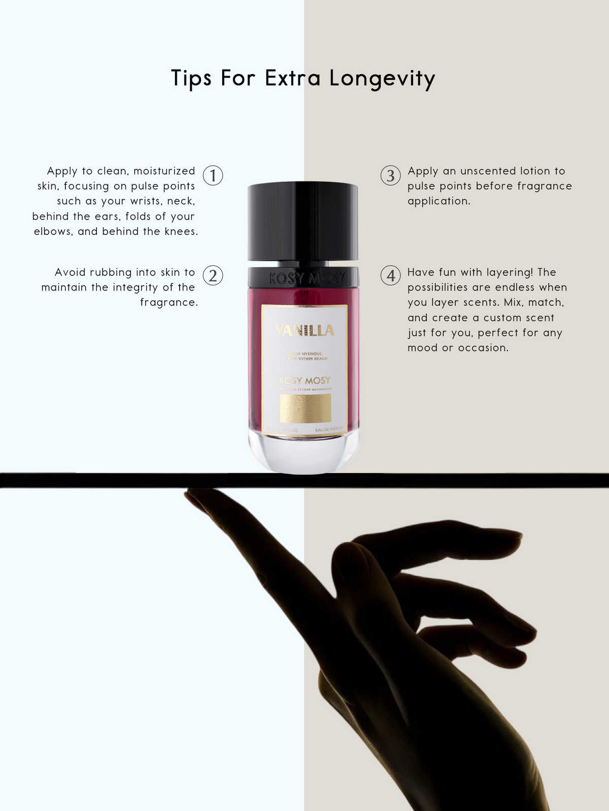 VANILLE 100ML EAU DE PARFUM FOR WOMEN