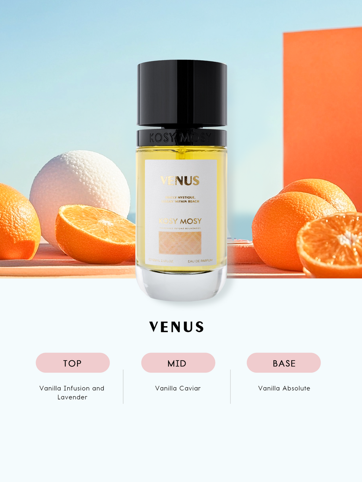 VENUS 100ML EAU DE PARFUM FOR WOMEN