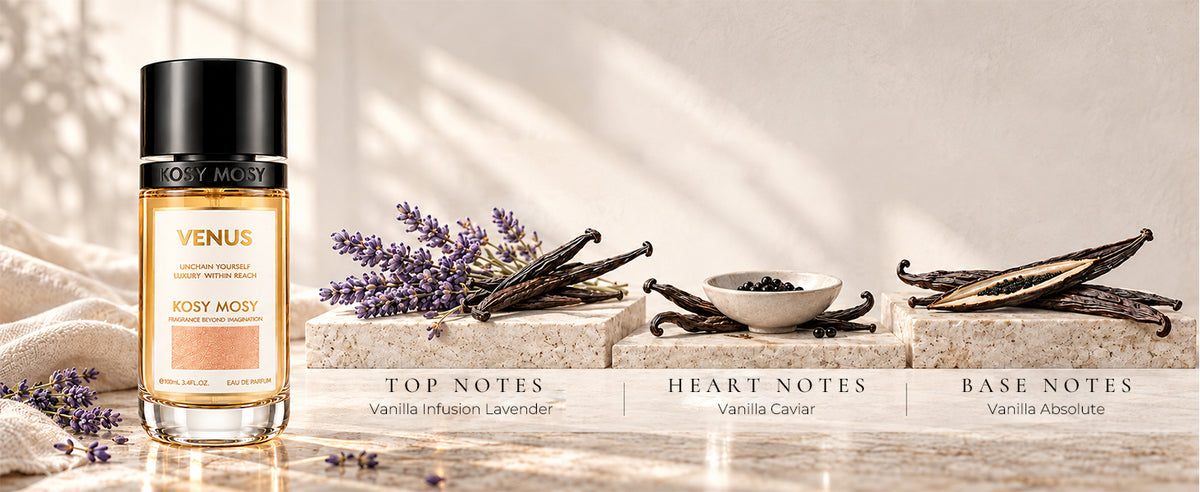 VENUS — Vanilla & Lavender Eau de Parfum, 100ml — fragrance detail 2