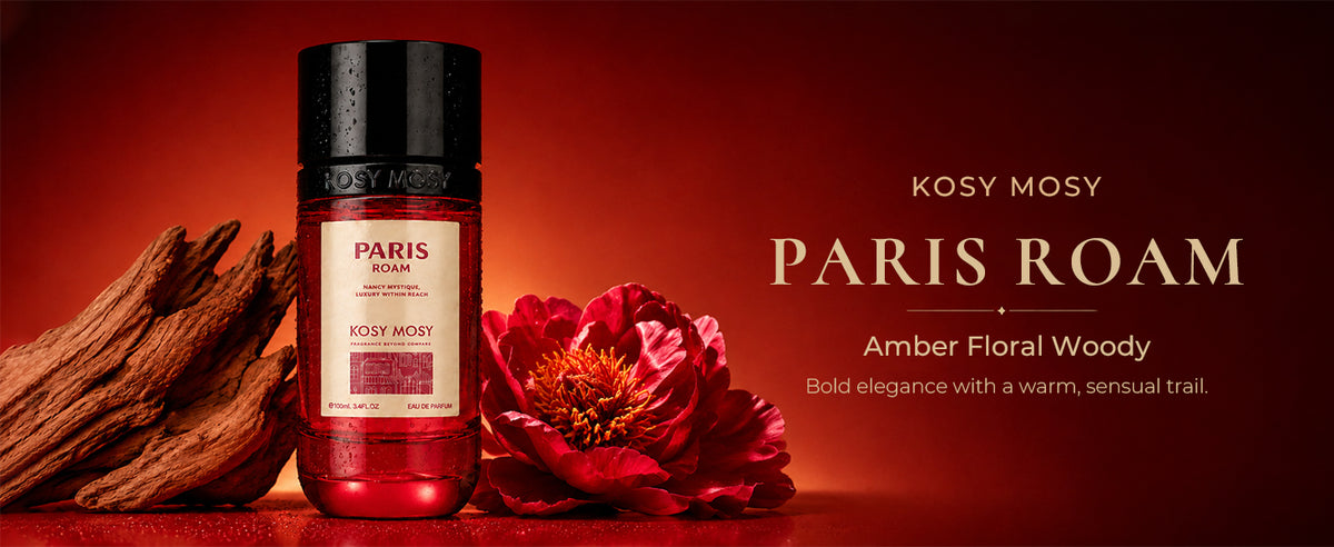 PARIS ROAM — Saffron & Amber Eau de Parfum, 100ml — fragrance detail 1
