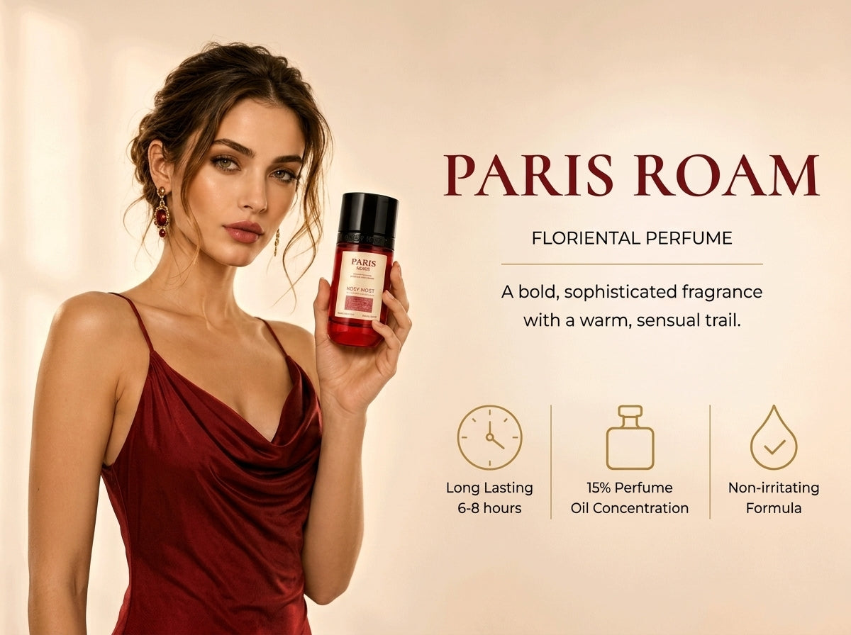 PARIS ROAM — Saffron & Amber Eau de Parfum, 100ml — fragrance detail 5