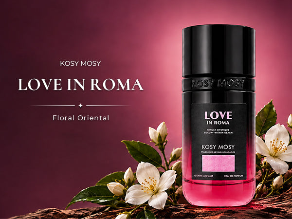 LOVE IN ROMA — Vanilla & Jasmine Eau de Parfum, 100ml — fragrance detail 1