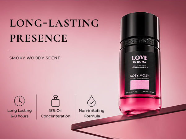 LOVE IN ROMA — Vanilla & Jasmine Eau de Parfum, 100ml — fragrance detail 5