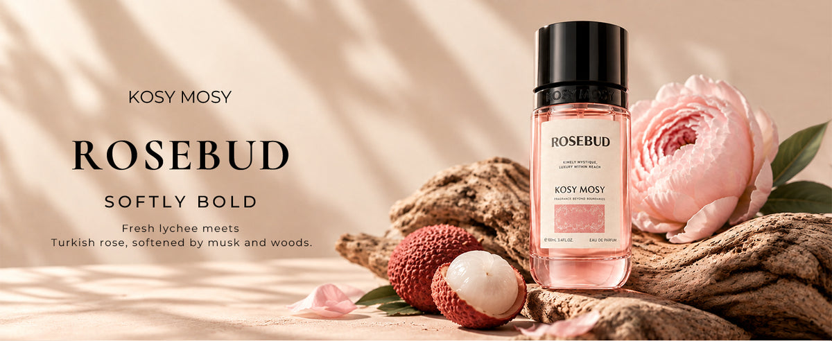 ROSEBUD — Lychee & Rose Eau de Parfum, 100ml — fragrance detail 1