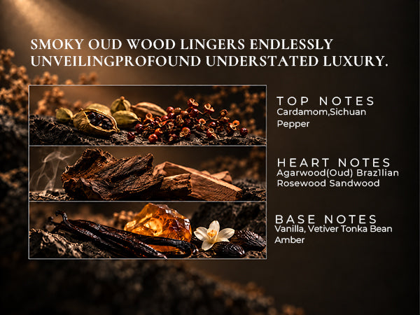 OUD NOIR — Smoky Oud & Woods Eau de Parfum, 100ml — fragrance detail 2