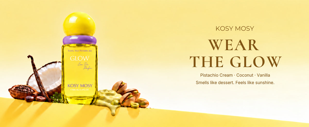 GLOW — Pistachio & Vanilla Eau de Parfum, 100ml — fragrance detail 1