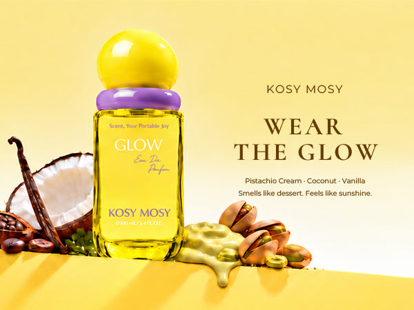GLOW — Pistachio & Vanilla Eau de Parfum, 100ml — fragrance detail 1