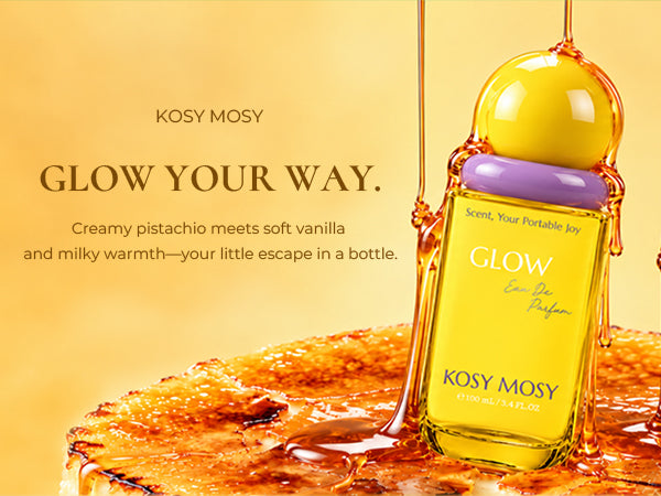 GLOW — Pistachio & Vanilla Eau de Parfum, 100ml — fragrance detail 3